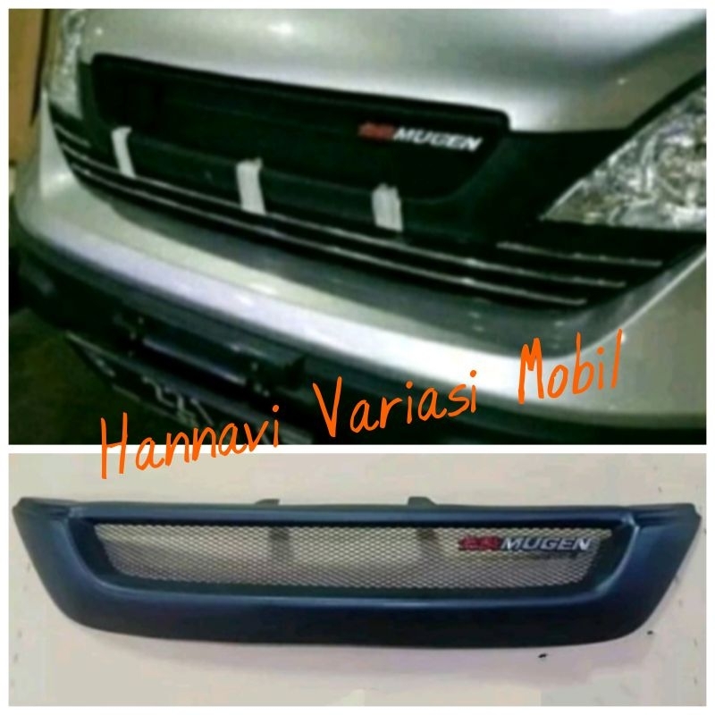 Grill Honda crv 2007-2009 mugen Gril depan mobil gen 3 CRV Gratis Emblem mugen