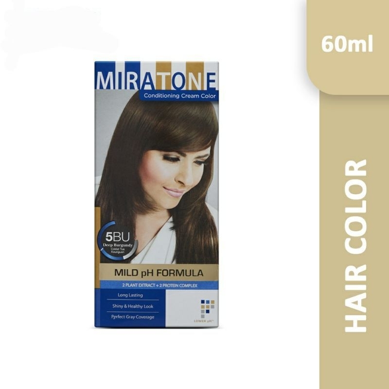 ❤️beyond❤️ Miratone pewarn rambut 5BU deep burgundy