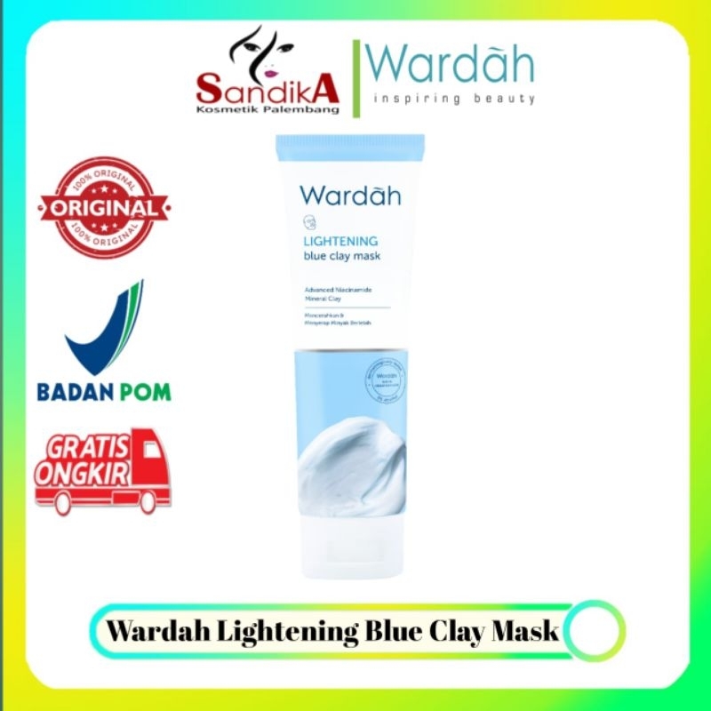 WARDAH Lightening Blue Clay Mask 50mL