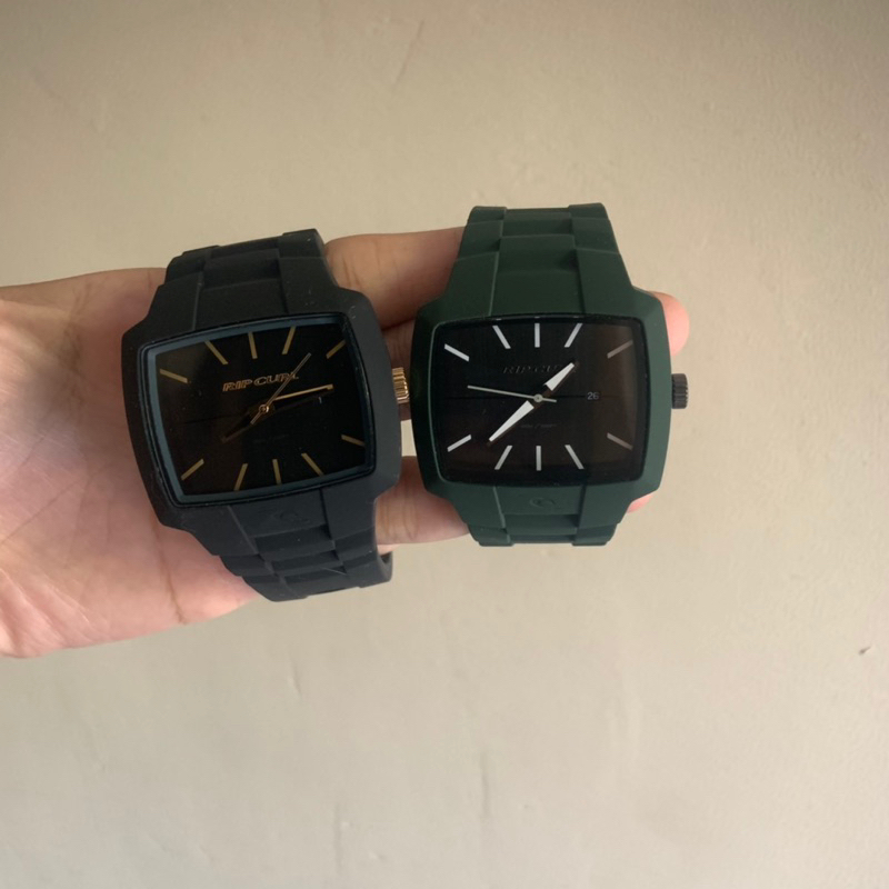 RIPCURL jam tangan analog TOUR XL hitam dan army NEW ORIGINAL 100%