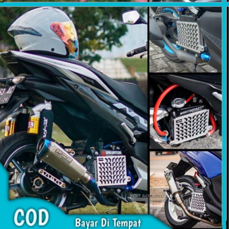 COVER RADIATOR ARM  NMAX 2016 NMAX 2021 AEROX CONNECTED AEROX LAMA LEXI