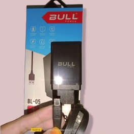 TERMURAH TRAVEL ADAPTOR CHARGER BULL BL05 QUICK CHARGER 3.0 A FAST CHARGING