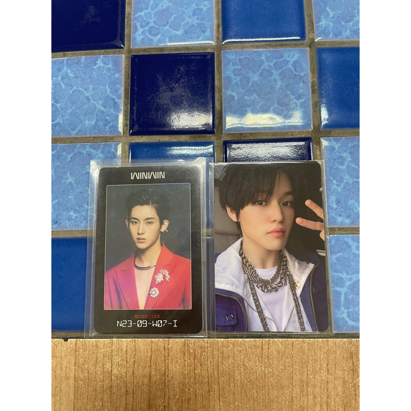 OFFICIAL PHOTOCARD  ACCES CARD WINWIN NCT 2020 DAN CHENLE PC ROLLIN VER