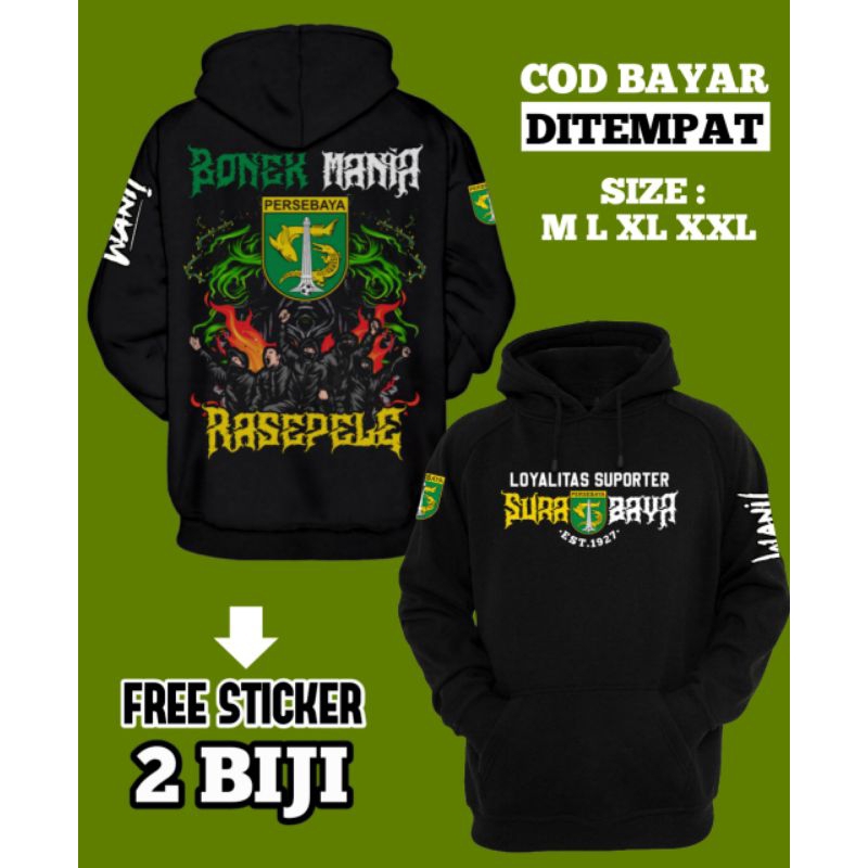 Jaket Persebaya Hoodie Persebaya Hoodie Bonek