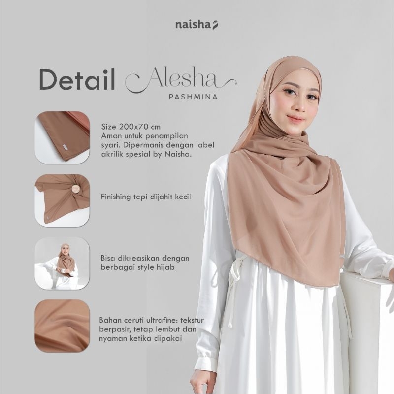 Alesha pashmina by naisha | alesha hijab naisha | hijab naisha | khimar naisha | pashmina | hijab pashmina | pashmina premium | hijab pashmina syar'i | naisha official | naisha | hijab premium | khimar premium | jilbab | naisha hijab | kerudung