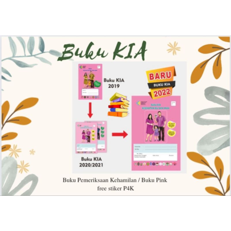 Buku KIA/ Buku Pemeriksan Hamil/ Buku PINK Tahun 2022.