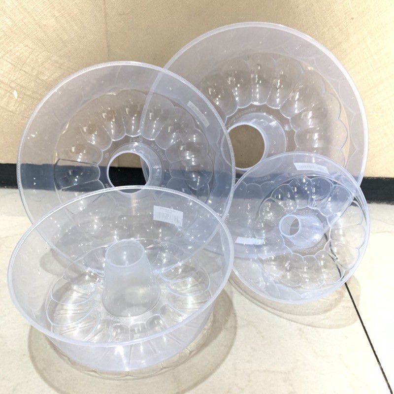 Cetakan Agar Puding Motiv Diameter 22 20 18 16 cm Plastik
