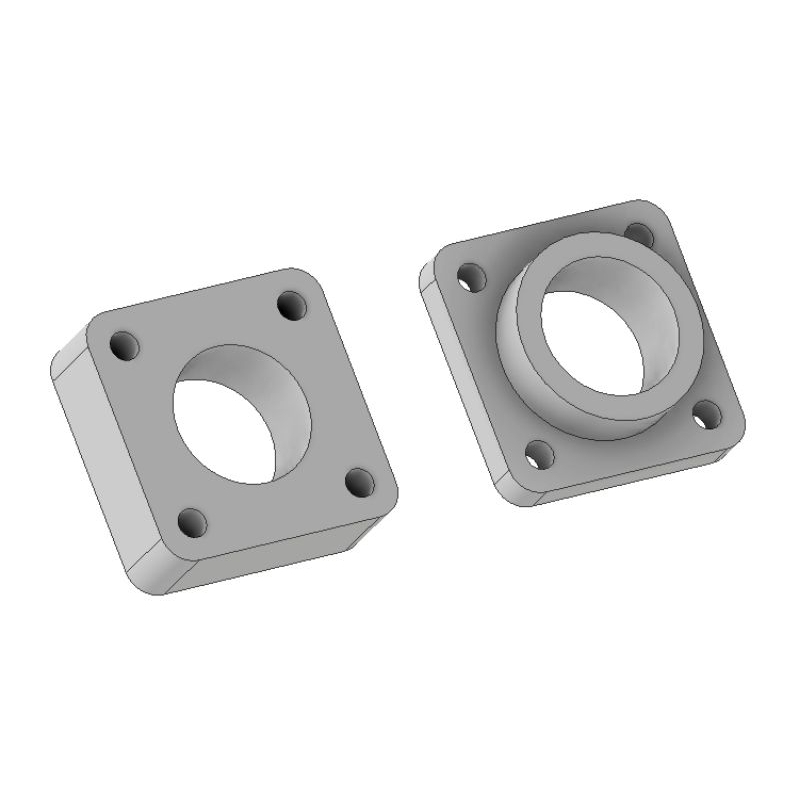 Pillow block cover bearing OD 19mm