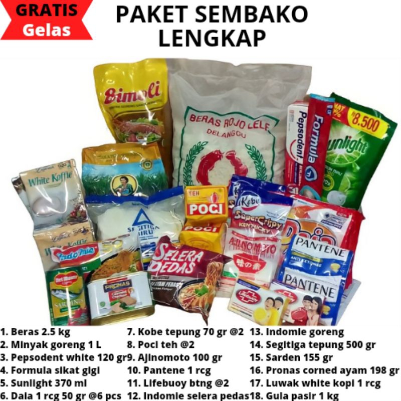 

PAKET SEMBAKO LENGKAP TERJANGKAU ~ SEMBAKO MURAH JOGJA