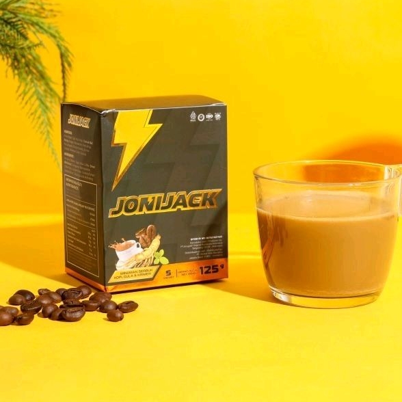 

Kopi joni jack 1 box isi 5 sachet