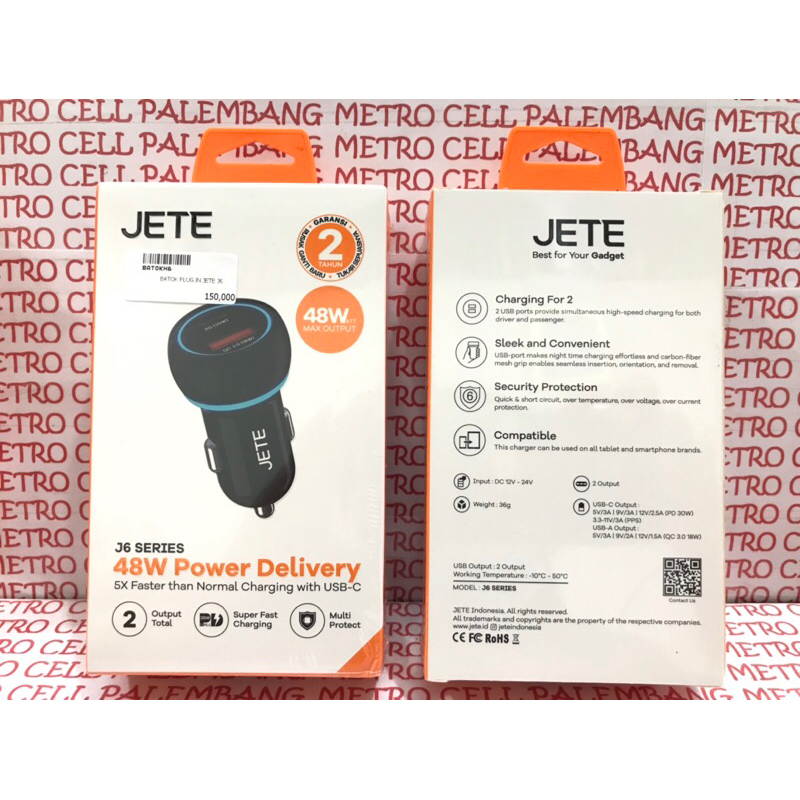 Batok plug in jete J6 series