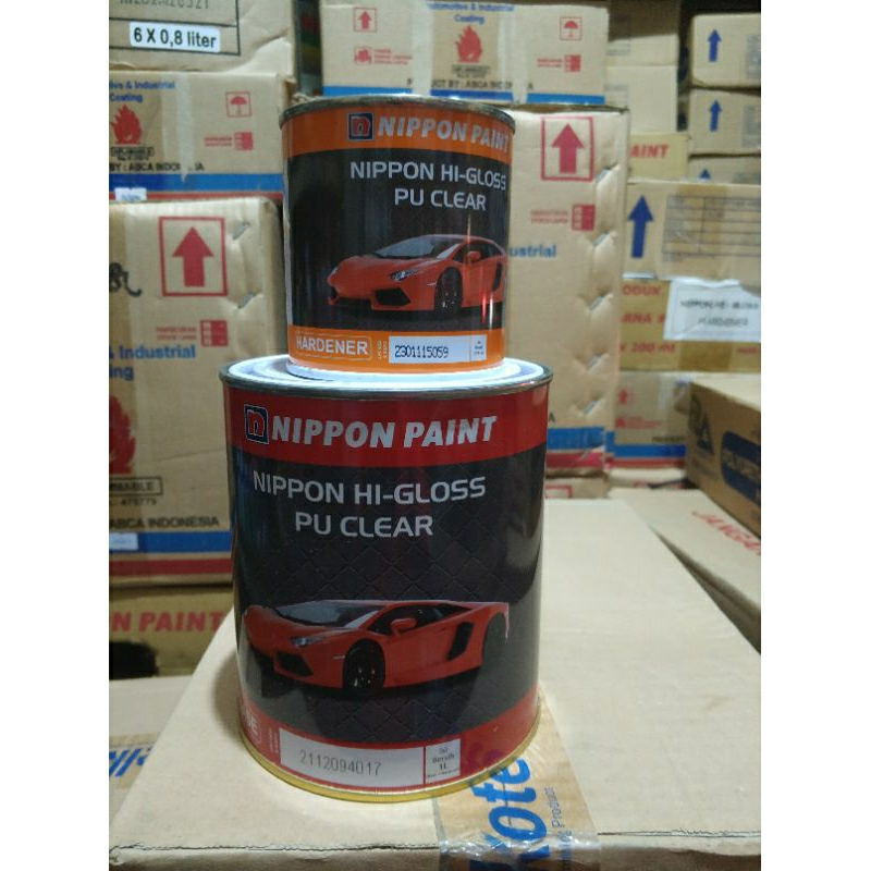 CLEAR NIPPON HI-GLOSS PU CLEAR 1.L HARDENER PU 200 ML
