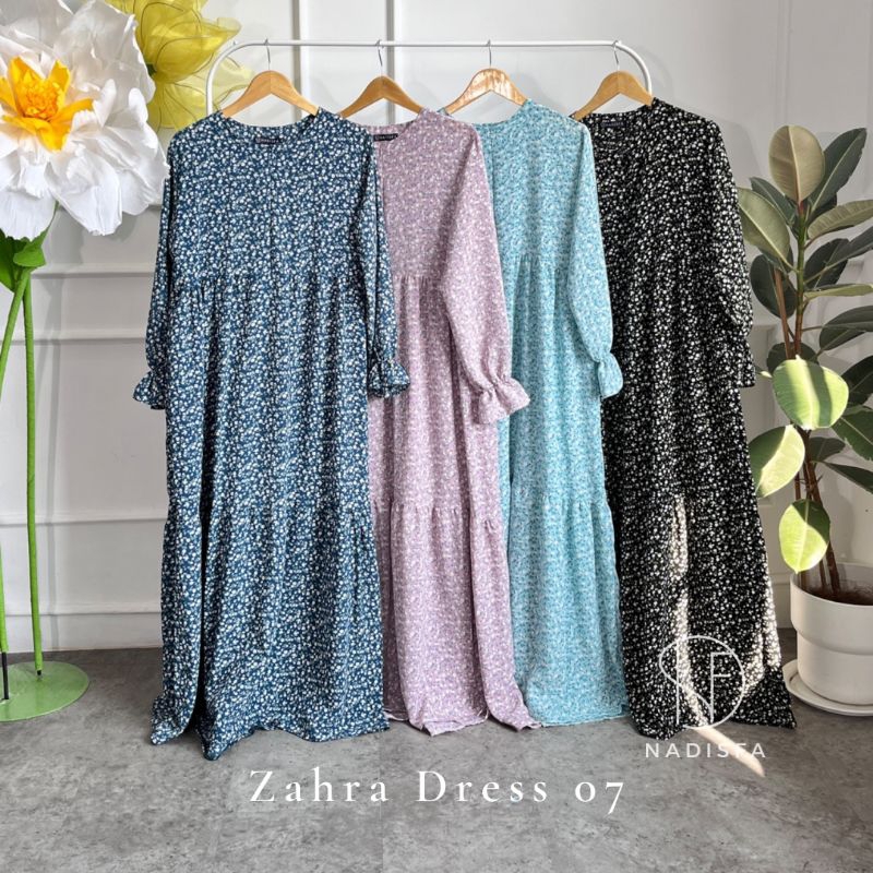 ZAHRA DRESS MOTIF ADEM BUSUI FRIENDLY