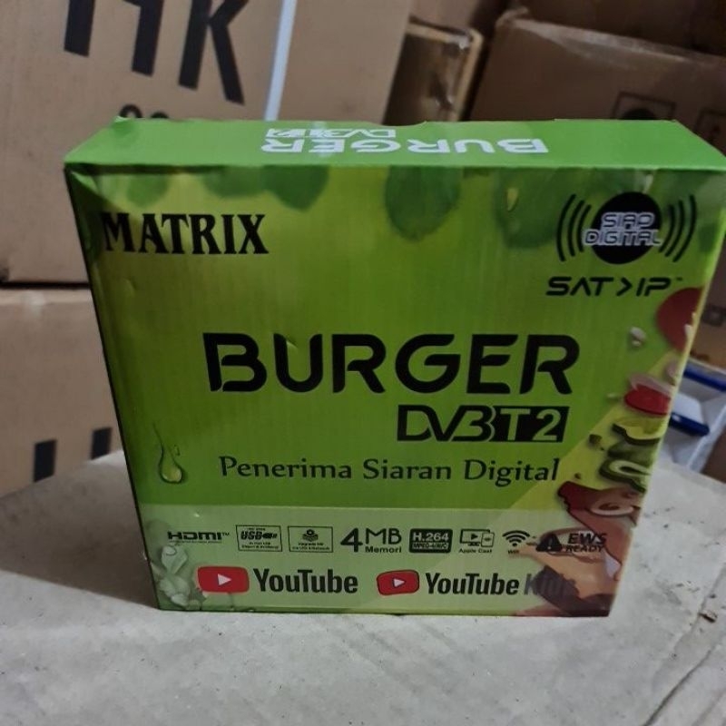 [ORIGINAL] STB MATRIX BURGER HIJAU TERMURAH!!!