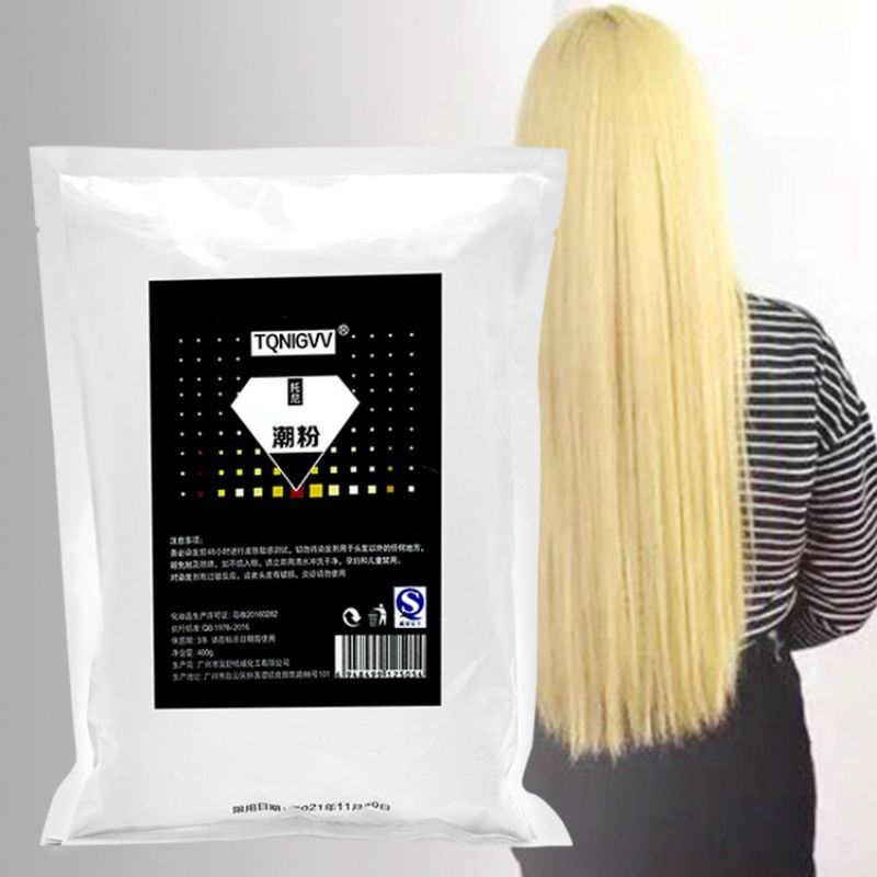 Bleaching Level 9 putih TQNIGVV 10 blonde gret A profesional salon vegan original