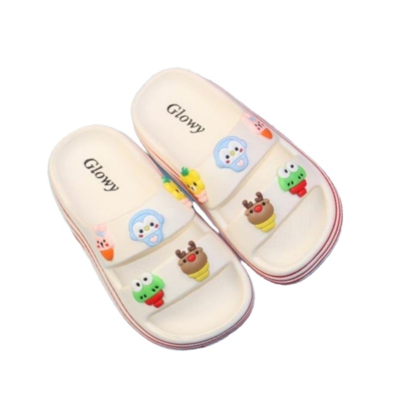 Sandal Anak Cewek Sandal Selop Ban Dua Anak Perempuan Empuk Sendal Fuji Anak Cewek Slip On Import Pariasi jibbizt