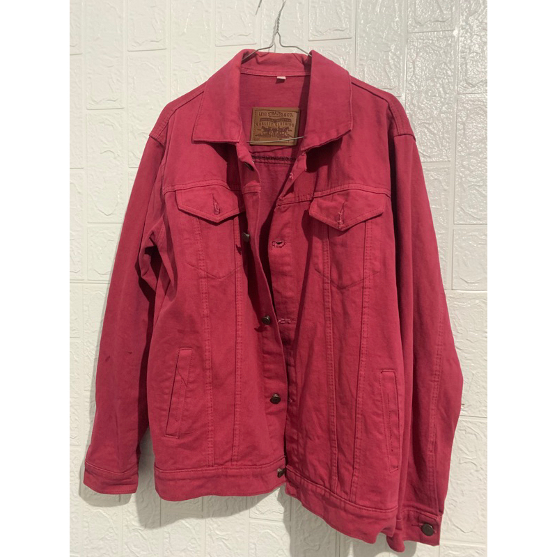 Jaket Levis Merah Second