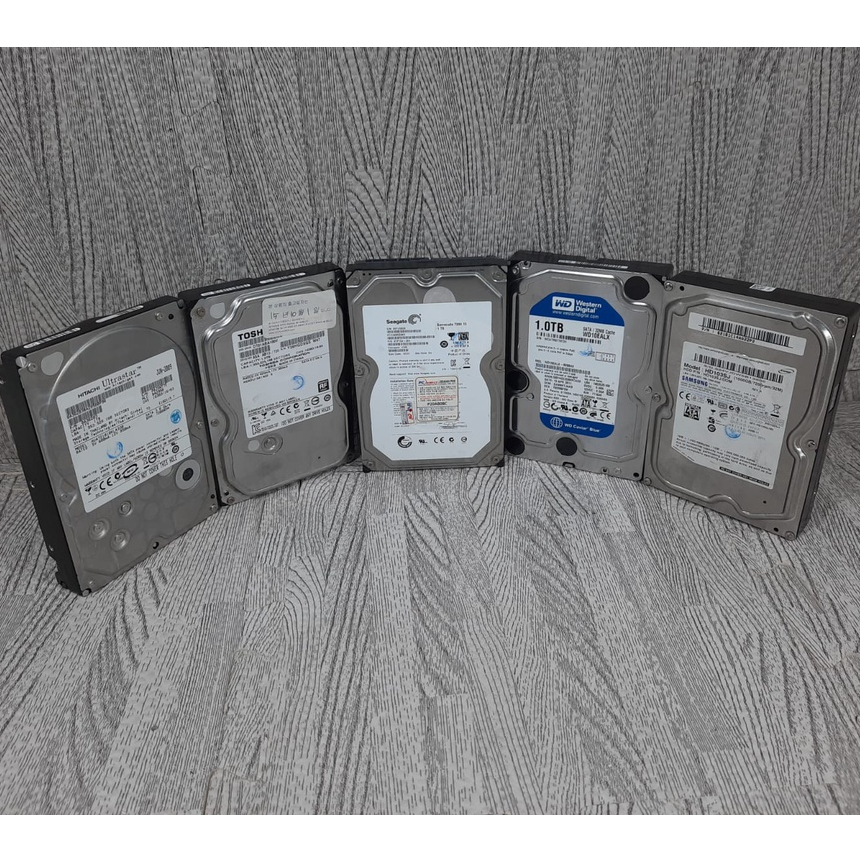 Harddisk Internal PC 1Tb Sata Test Healt dan Sentinel 100%