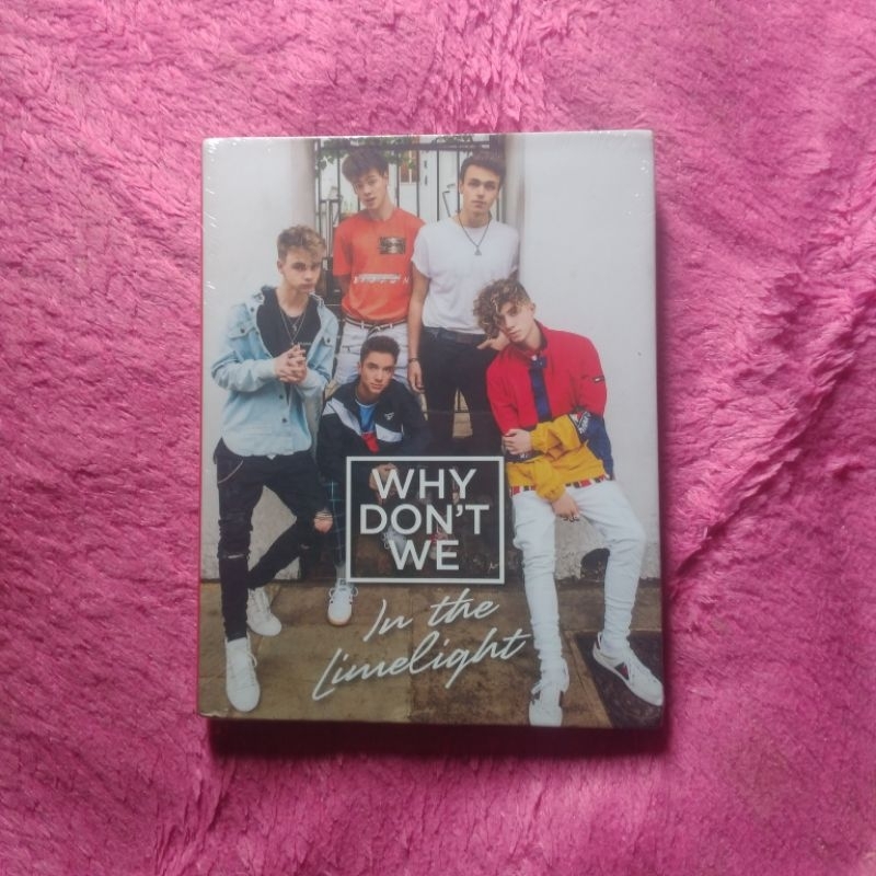 [NEW & SEALED] IN THE LIMELIGHT OFFICIAL BOOK - WHY DON'T WE WDW IMPORT ORIGINAL BIOGRAPHY BUKU BIOG