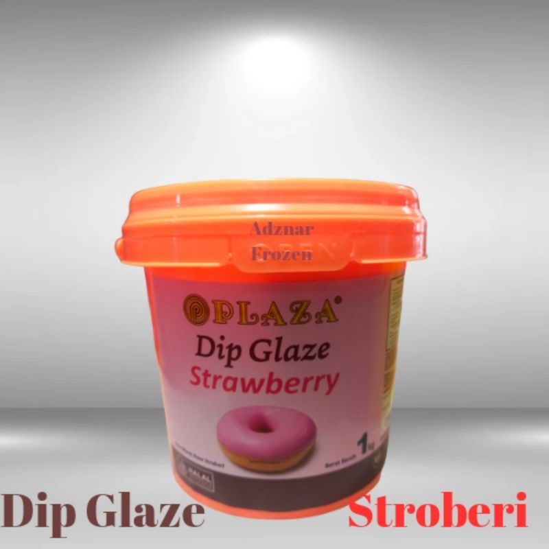 

Dip Plaza glaze Stroberi / topping glaze Plaza stroberi 1kg