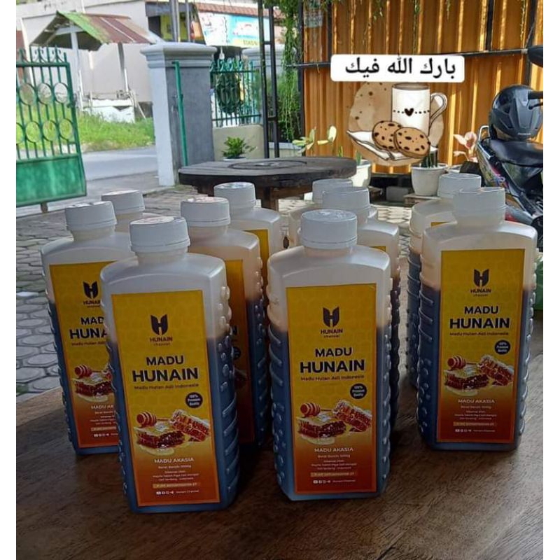 

Madu Hunain Madu hutan Akasia Riau Ready 500 ml
