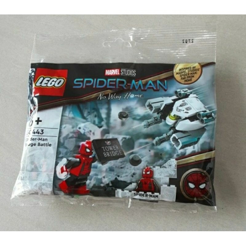 LEGO 30443 Polybag 6+ SpiderMan No Way Home Bridge Battle