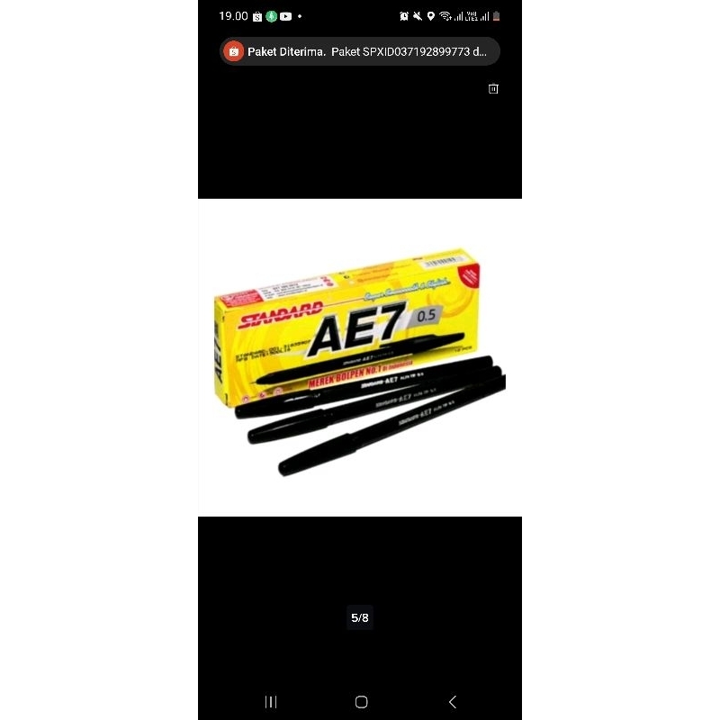 polpen standar AE7 12PCS