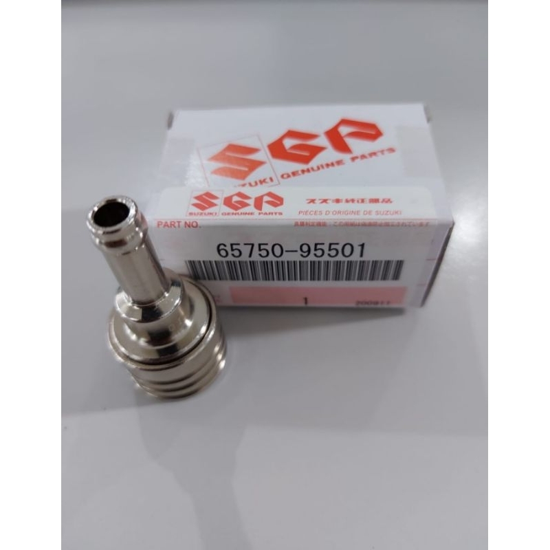 65750-95501 SOCKET BENSIN (SELANG KE TANGKI) SUZUKI MESIN TEMPEL 15,30 & 40PK ORI/ASLI