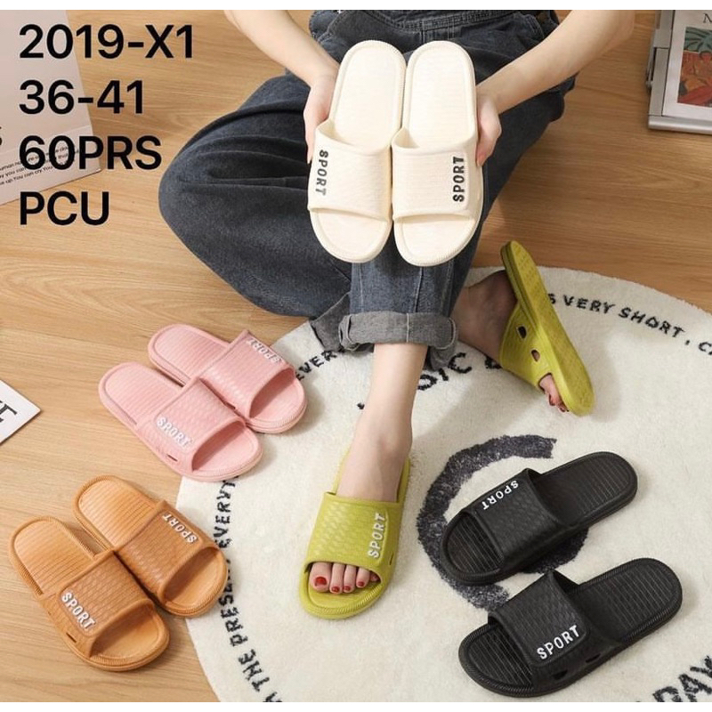 Sandal BALANCE 2019-X1 Sandal Karet Jelly Selop Sport SlipOn