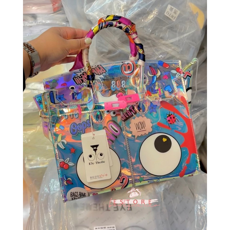 Ready Stock Tas Eye Theme Original