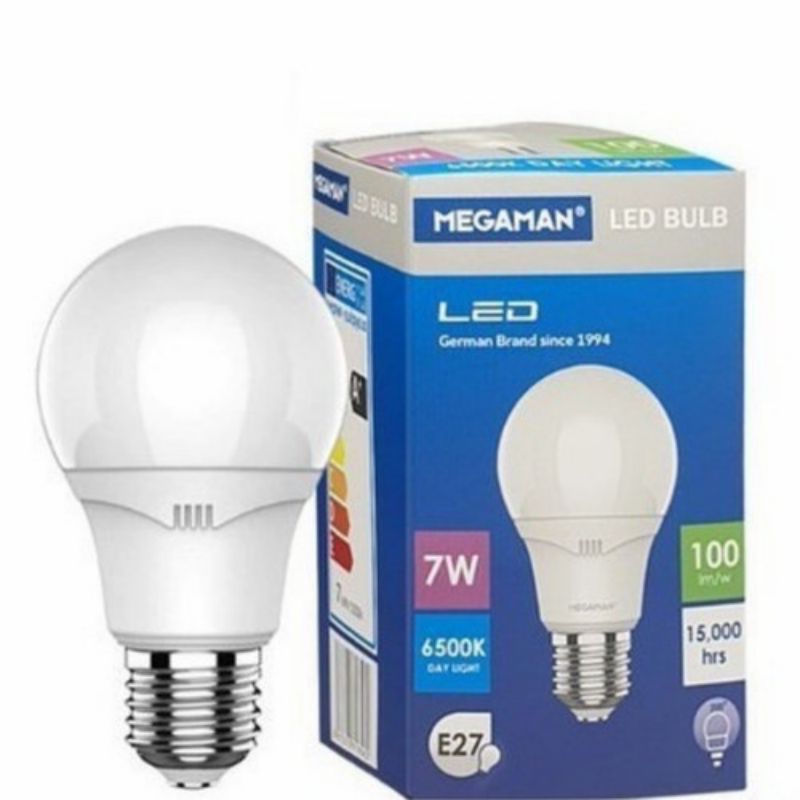 LAMPU LED MEGAMAN 7 WATT BULB