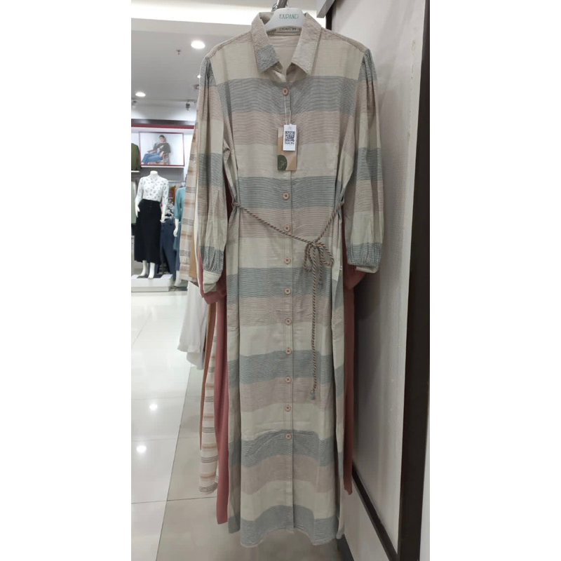 Long Dress Wanita Brand Expand (S-XXL)