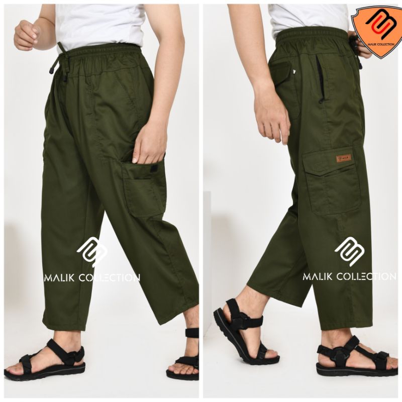 Celana Sirwal Pria Dewasa Tempur Malik Remaja &amp; Dewasa Jumbo XXL XL L M