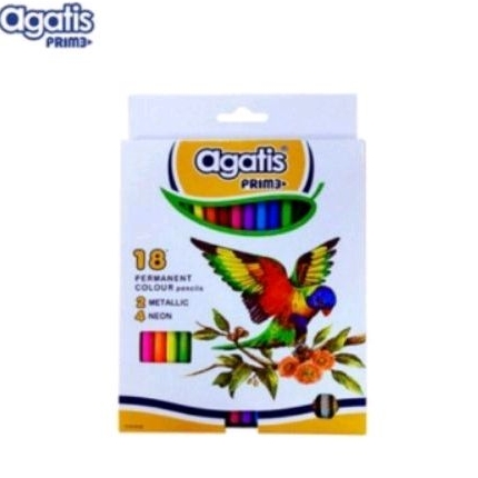 

Pensil Warna Agatis Prime (18warna)