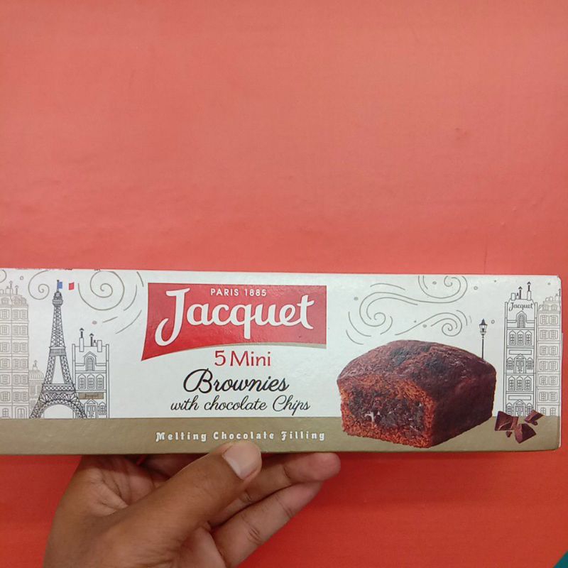 

jacquet mini brownies with Chocolate chips 150gr