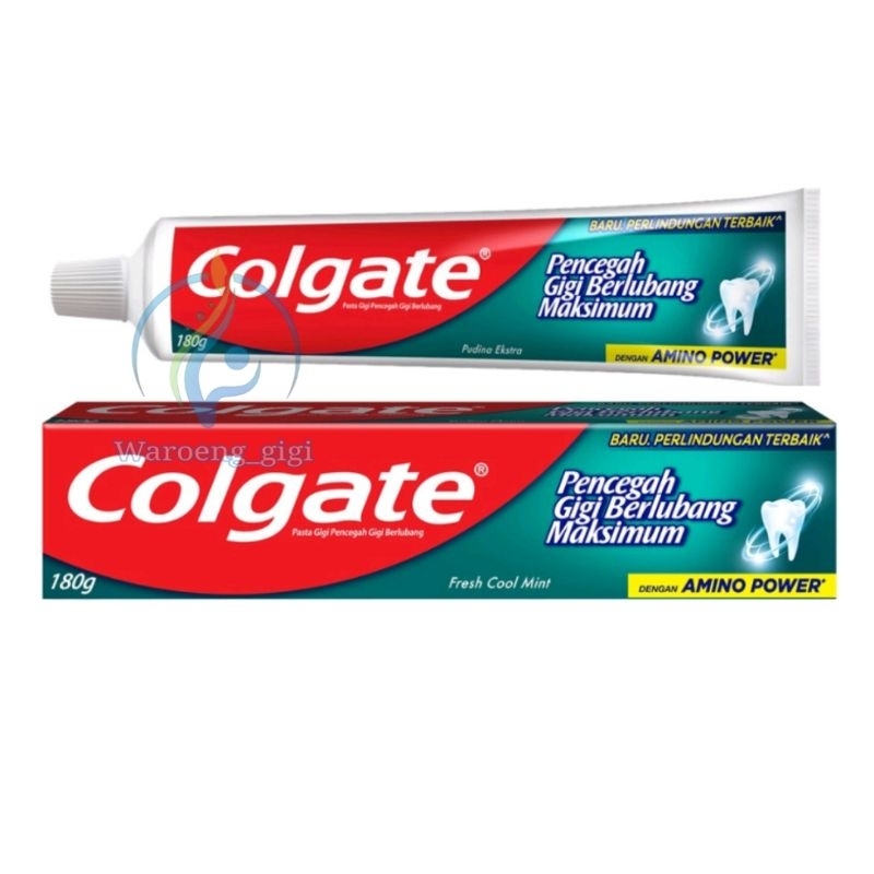 Pasta Gigi Odol Colgate Maximum Cavity Protection Fresh Cool Mint 180gr