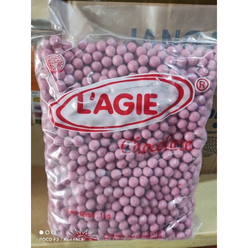 

COKLAT LAGIE MINI PINK 1KG EXP 2025