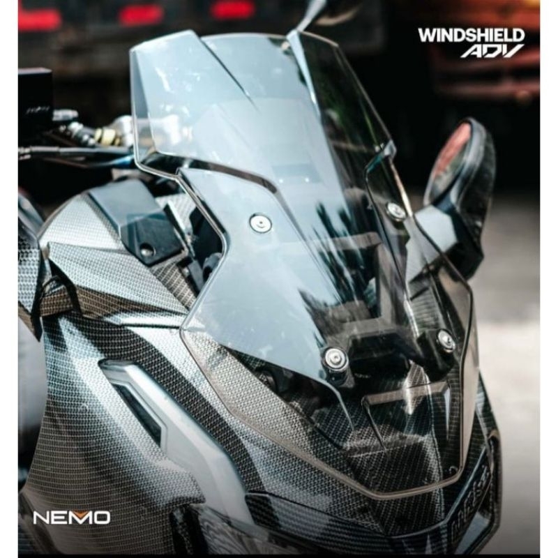 Visor Windshield honda adv 160 / adv 150 NEMO original