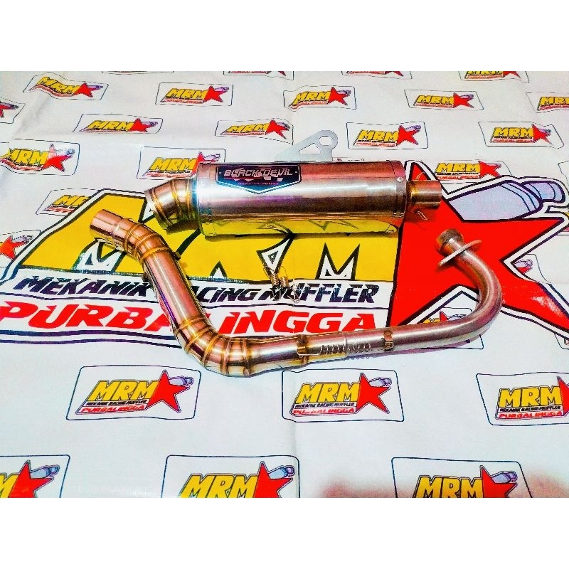 Knalpot Black Devil Mio Sporty