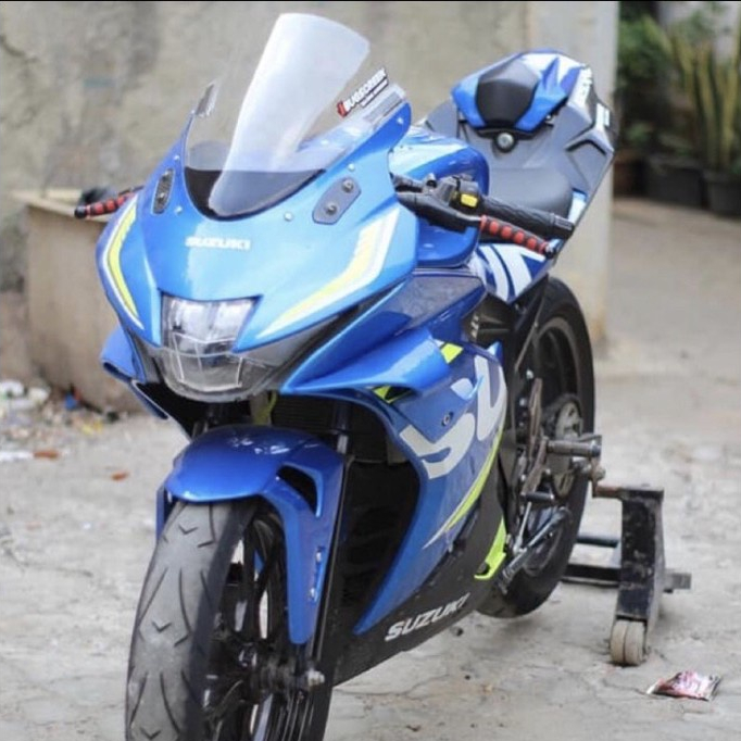 AERO FAIRING SUZUKI GSX, WINGLET GP SUZUKI GSX, WINGLET GP GSX, WINGLET GSX BISA RIQUEST WARNA SESUA