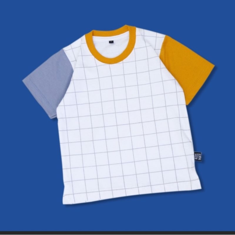 Little Daan - Kaos Anak Pop Grid Kids Mate Babywearit