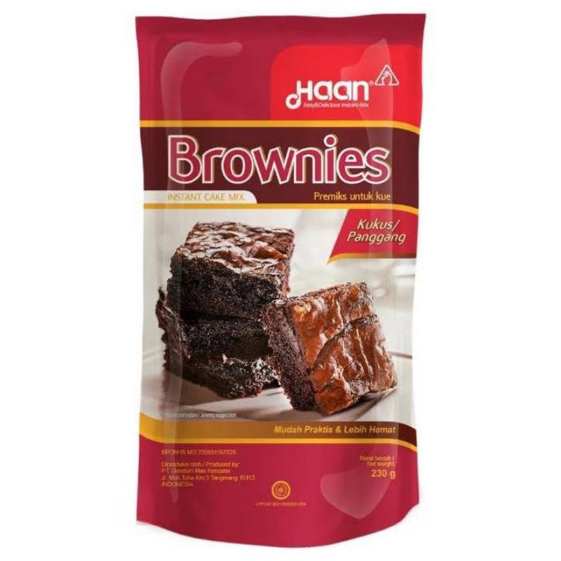 

HAAN BROWNIES KUKUS INSTAN 230 GR