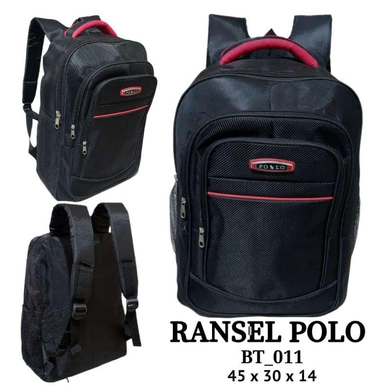 RANSEL POLO 18INC/RANSEL KERJA/RANSEL SEKOLAH/RANSEL LEPTOP/RANSEL KEKINIAN/RANSEL MURAH