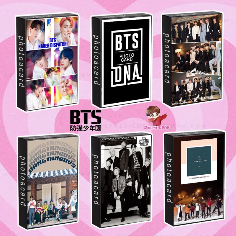 Photocard BTS winter package dll 1 set