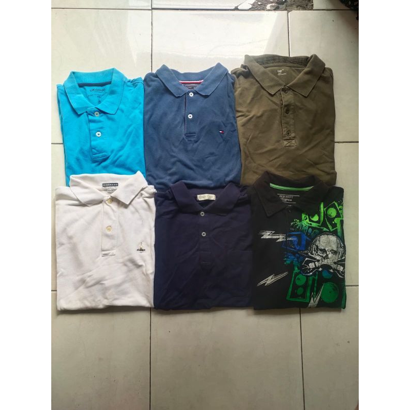 borongan poloshirt