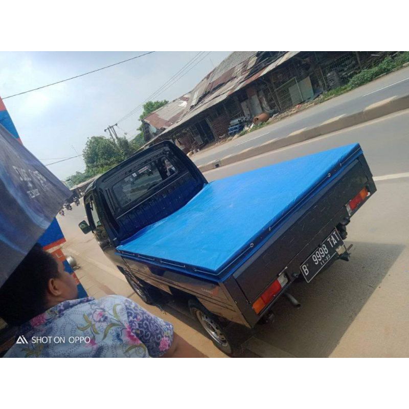 TERPAULIN ukuran 3x3 & 3x4 BAHAN PVC SEMI KARET ORCHID BERKUALITAS