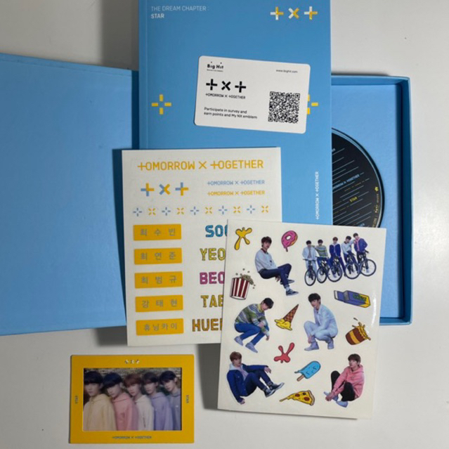 TXT THE DREAM CHAPTER : STAR ALBUM ONLY