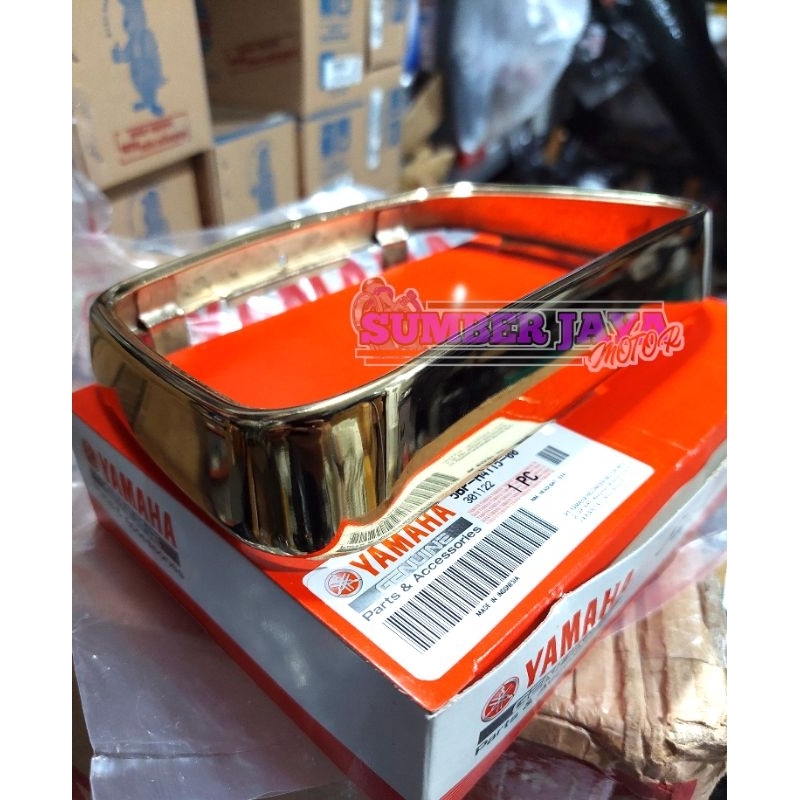ring lampu depan rx king oval gold se original
