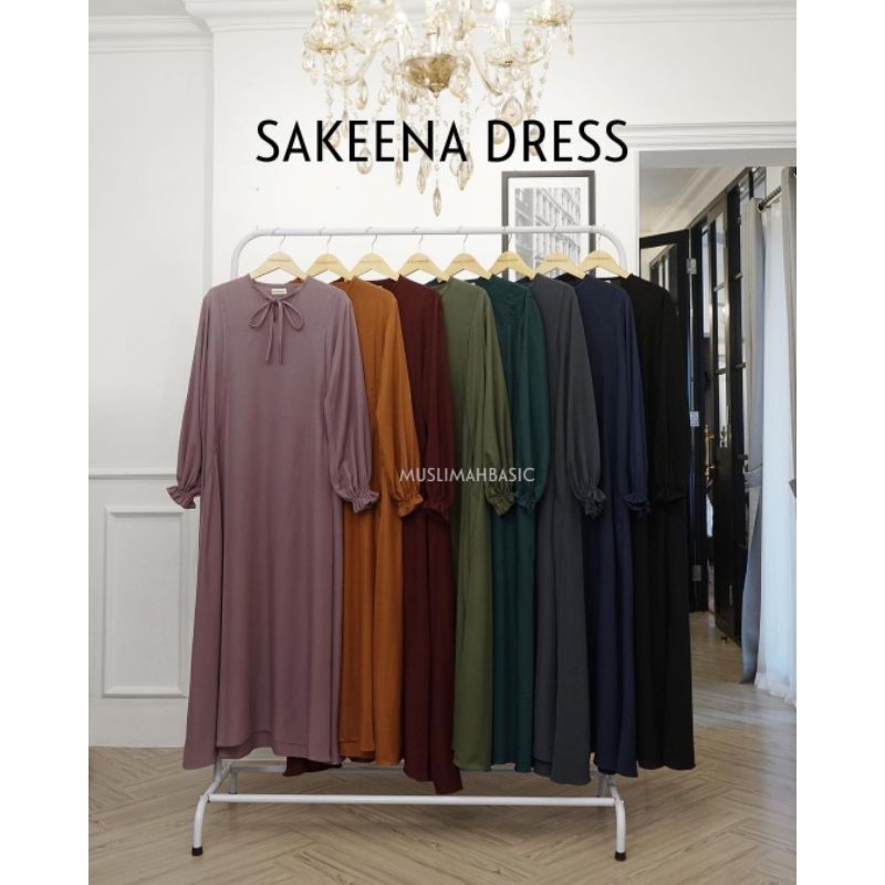 SAKEENA DRESS EID SERIES BY MUSLIMAHBASIC.ID (Teh Bella)