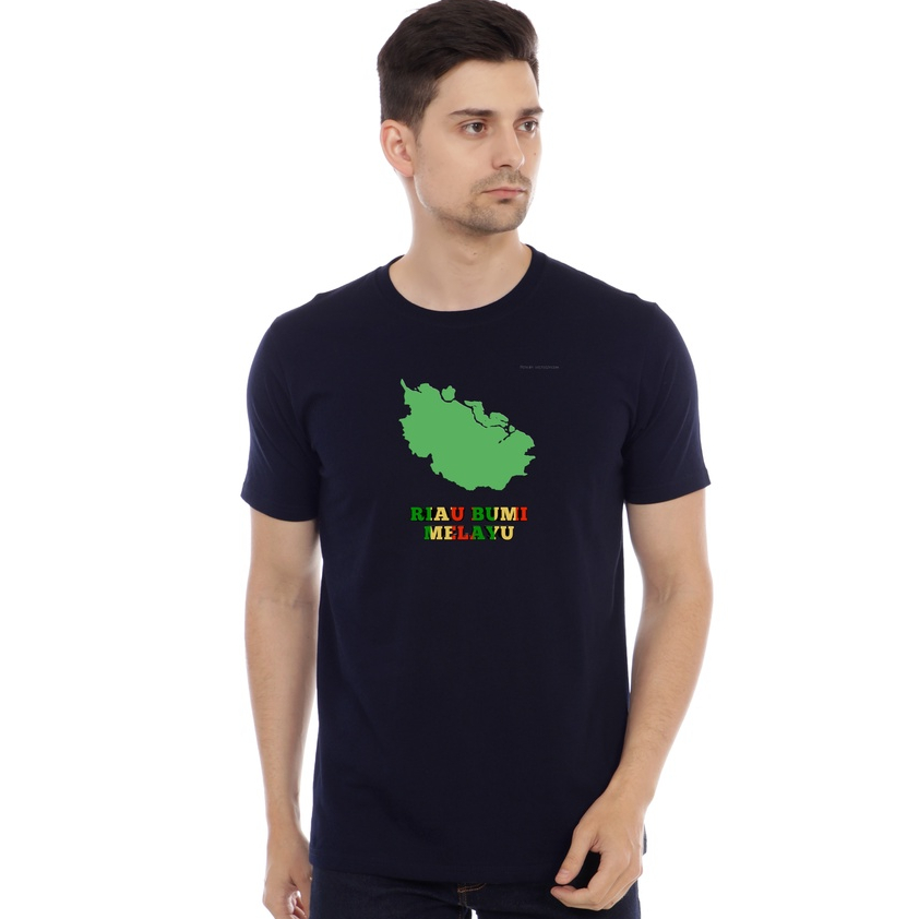 KAOS DISTRO MELAYU LONG JAS "RIAU BUMI MELAYU" | Oleh-oleh Khas Riau